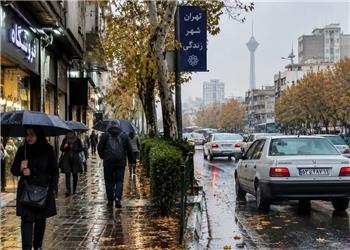 رگبار باران و رعد و برق در 9 استان/ بارش برف در ارتفاعات برخی استانها